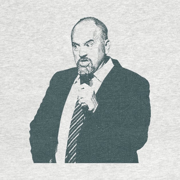 Louis C.K. Live Portrait by TeeTrendz